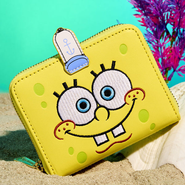Loungefly x Nickelodeon - SpongeBob SquarePants 25th Anniversary Cosplay Zip Around Wallet  NICWA0044