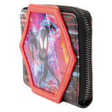 "Sale" Loungefly Marvel - Across the Spider-Verse Lenticular Spiderman Zip Around Wallet MVWA0187