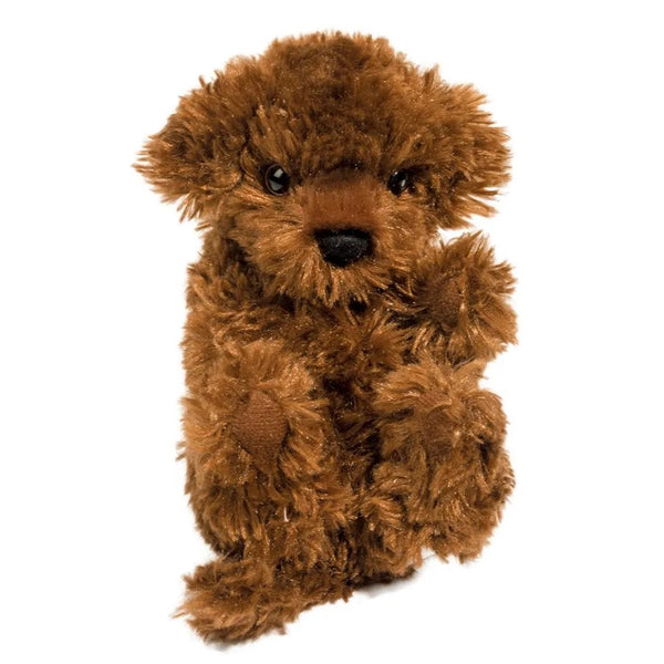 "Sale" Douglas Cuddle Toys - Lil’ Baby Chocolate Doodle Stuffed Labradoodle Dog Plush 14474