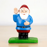 Kikkerland - Garden Gnome Solar Energy Powered Waving Statue