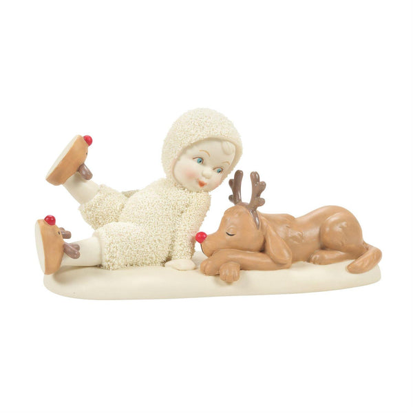 Snowbabies - Everyone's A Reindeer Porcelain Figurine 6012332