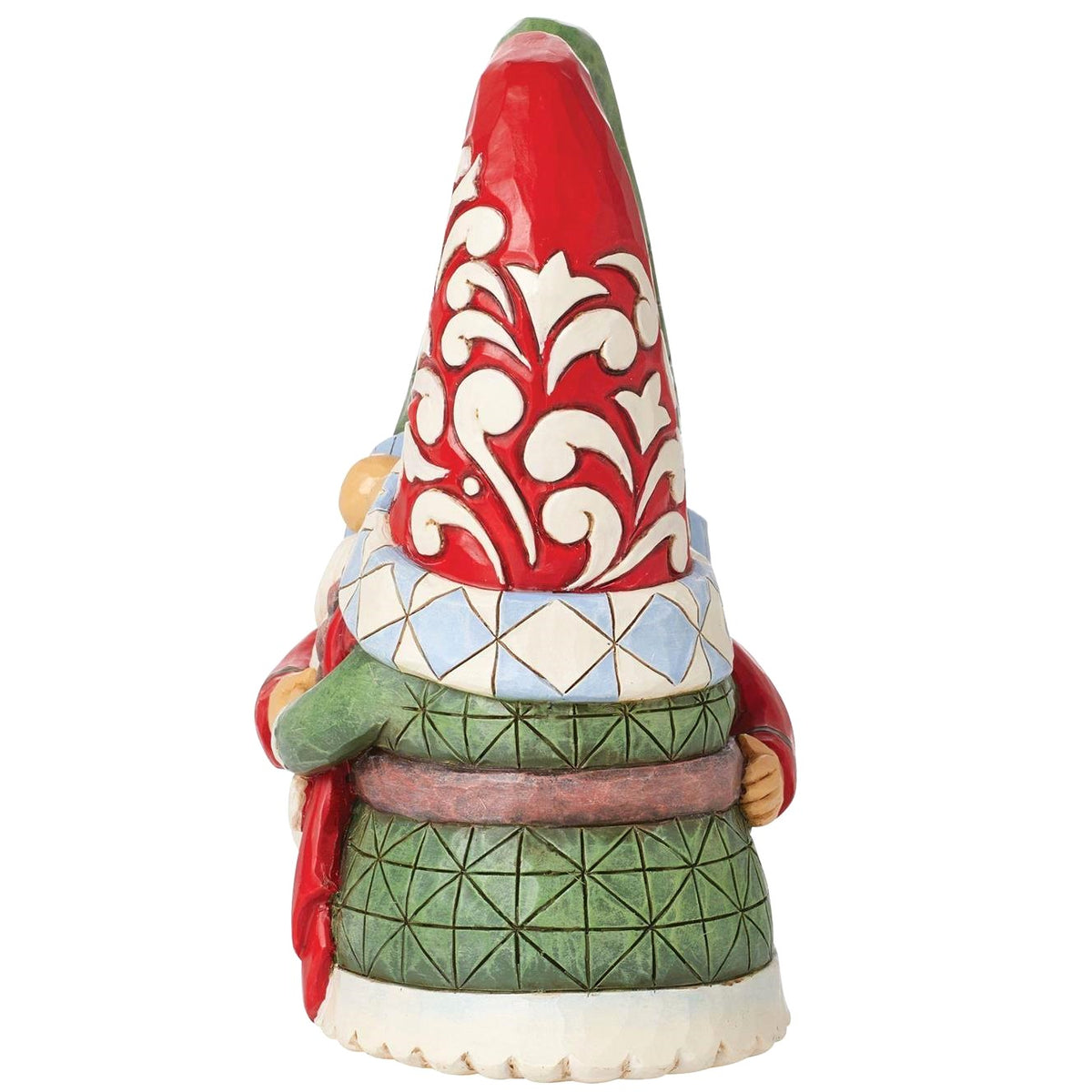 Enesco Jim Shore Heartwood Creek 6008422, statuetta di gnomo britannico, multicolore, 14 cm Enesco Jim Shore Heartwood Creek 6008422, statuetta di gnomo britannico, multicolore, 14 cm
