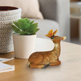 Jim Shore Heartwood Creek - Deer with Butterfly Figurine 6017783