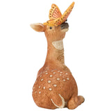 Jim Shore Heartwood Creek - Deer with Butterfly Figurine 6017783