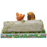 Jim Shore Disney Traditions - The Fox & Hound An Unlikely Friendship Figurine 6017858