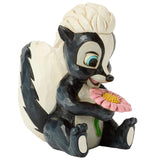 Jim Shore x Disney Traditions - Flower Skunk Bambi Figurine 6017860