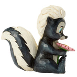 Jim Shore x Disney Traditions - Flower Skunk Bambi Figurine 6017860