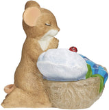 Charming Tails - Bedtime Prayer Praying Mouse Figurine 12874