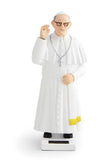 Kikkerland - Pope Francis Solar Energy Powered Waving Statue