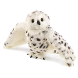 "Sale" Folkmanis - Snowy Owl Puppet Plushie 2236
