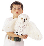 "Sale" Folkmanis - Snowy Owl Puppet Plushie 2236