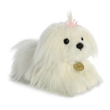 Aurora World - Miyoni Maltese Plush Toy Stuffed Dog 26372