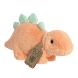 "Sale" Aurora ECO Nation - Stegosaurus Orange Dinosaur Plush Toy 35058