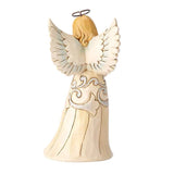 Jim Shore Heartwood Creek - White Woodland Angel with Dog Figurine 4060962