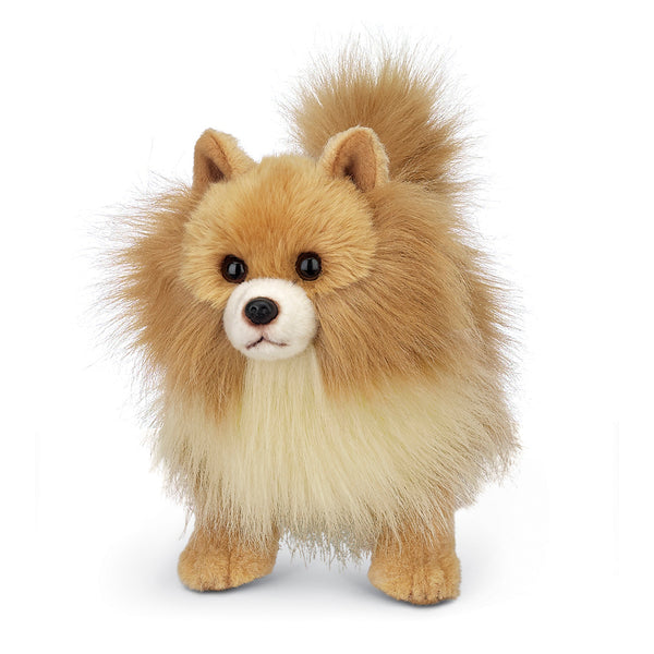 The Bearington Collection - Pomeranian Plush Toy Stuffed Dog Plushie 519905