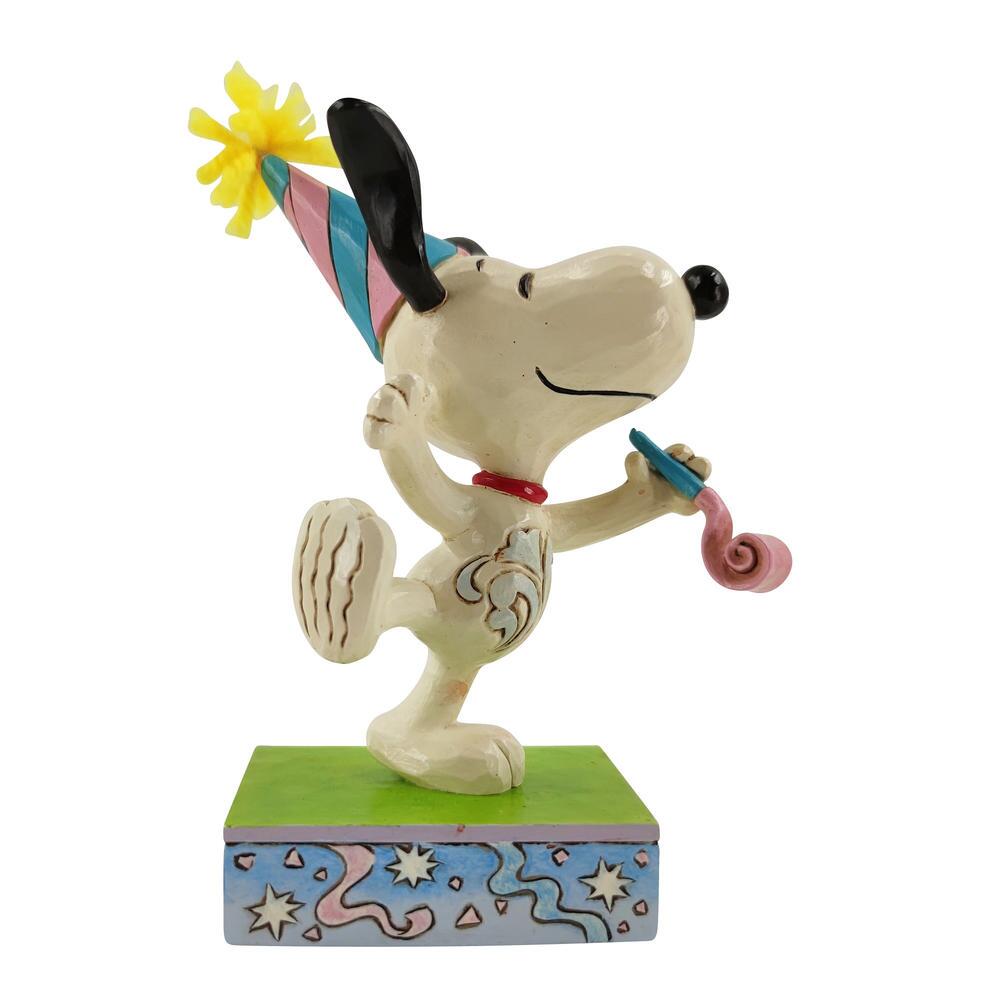 Jim Shore x Peanuts - Party Animal Snoopy Figurine 6010116 – iGifteria