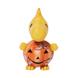 Jim Shore Peanuts - Woodstock Jack-O-Lantern Pumpkin Figurine 6010319