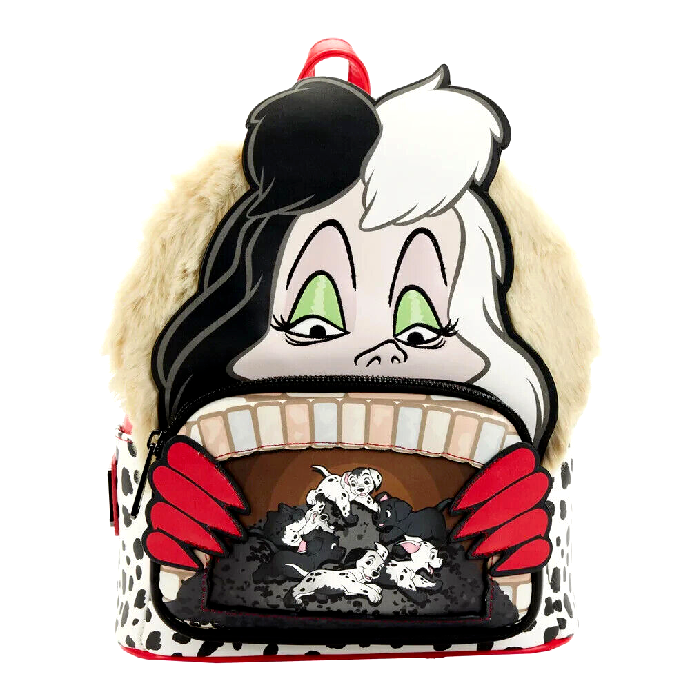 Loungefly 101 Dalmatians Cruella De online Vil Mini Backpack