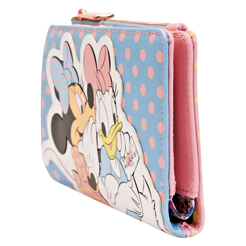 Loungefly*Disney パステルゴースト ミニー 折り畳み財布*ピンク Loungefly*Disney パステルゴースト ミニー 折り畳み財布*ピンク