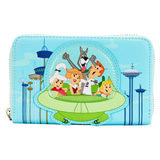 "Sale" Loungefly -  The Jetsons Family Spaceship Zip Around Wallet JETWA0001