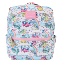 Loungefly x My Little Pony - Sky Scene All-Over Print Nylon Square Backpack MLPBK0024