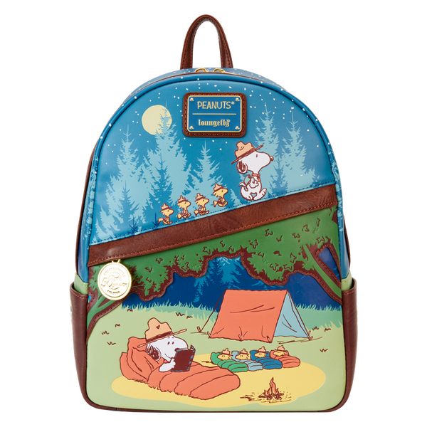 Loungefly x Peanuts - 50th Anniversary Snoopy's Beagle Scouts Backpack PNBK0036