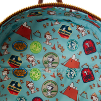 Loungefly x Peanuts - 50th Anniversary Snoopy's Beagle Scouts Backpack PNBK0036