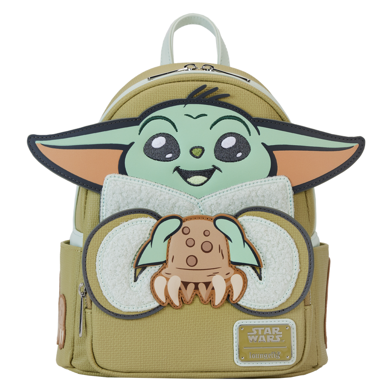 Star Wars The Mandalorian Grogu & Crabbies Cosplay Mini Backpack