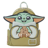 Loungefly x Star Wars - The Mandalorian Baby Yoda Grogu & Crabbies Backpack STBK0436