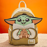 Loungefly x Star Wars - The Mandalorian Baby Yoda Grogu & Crabbies Backpack STBK0436