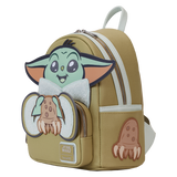 Loungefly x Star Wars - The Mandalorian Baby Yoda Grogu & Crabbies Backpack STBK0436