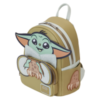 Loungefly x Star Wars - The Mandalorian Baby Yoda Grogu & Crabbies Backpack STBK0436