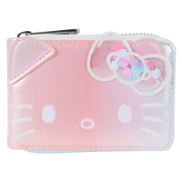 Loungefly x Sanrio - Hello Kitty 50th Anniversary Shiny Pink Zip Wallet SANWA0991