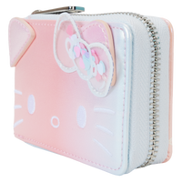 Loungefly x Sanrio - Hello Kitty 50th Anniversary Shiny Pink Zip Wallet SANWA0991