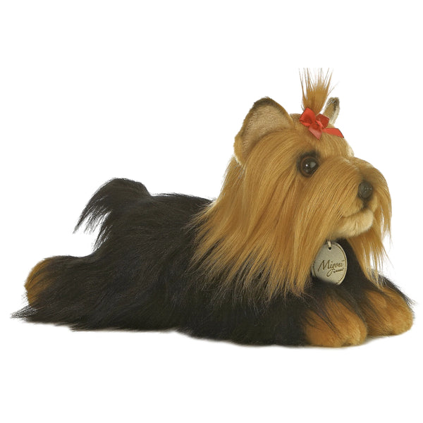 Aurora Miyoni - Yorkshire Terrier Yorkie Dog Plush Toy with Comb 10839