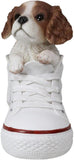 "Sale" Pacific Giftware - Shoe Pup Cavalier King Charles Spaniel Dog in Sneaker Figurine 13151