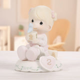 "Clearance Sale" Precious Moments - Growing in Grace Age 2 Baby Girl Porcelain Figurine 142011