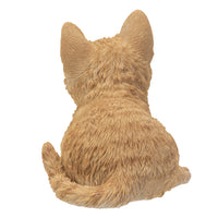 Pacific Giftware - Tabby Cat Laying Down Figurine 14878