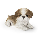 Puppy Dogs - Shih Tzu Laying Down Dog Figurine 14884