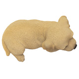 Pacific Giftware - Yellow Lab Lying Down Dog Figurine 14886