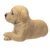 Pacific Giftware - Yellow Lab Lying Down Dog Figurine 14886