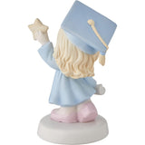 Precious Moments - Reaching For The Stars Graduation Porcelain Figurine 154025