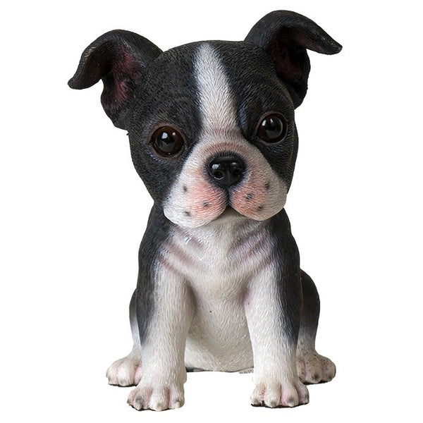 Pacific Giftware - Boston Terrier Puppy Dog Figurine 15926