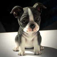Pacific Giftware - Boston Terrier Puppy Dog Figurine 15926