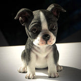 Pacific Giftware - Boston Terrier Puppy Dog Figurine 15926