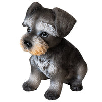 Pacific Giftware - Schnauzer Puppy Dog Figurine 15935