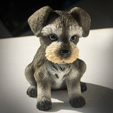 Pacific Giftware - Schnauzer Puppy Dog Figurine 15935
