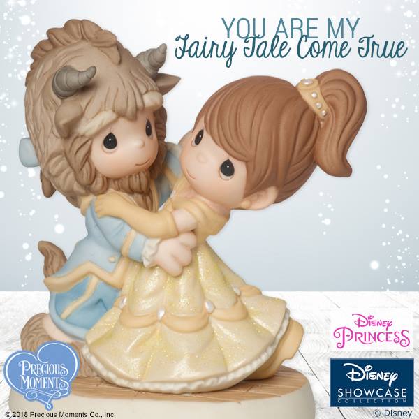 Precious Moments x Disney Showcase - You Are My Fairy Tale Come True Figurine Belle Beauty And The Beast 161013