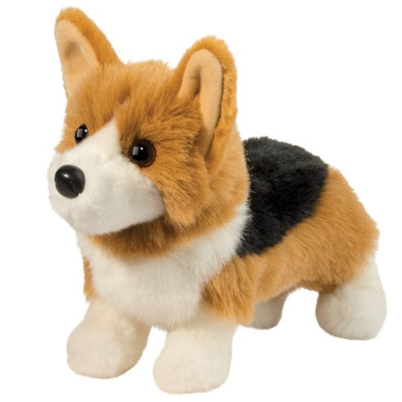 Douglas Cuddle Toys - Tri-Color Corgi Gizmo Stuffed Dog Plush 1702