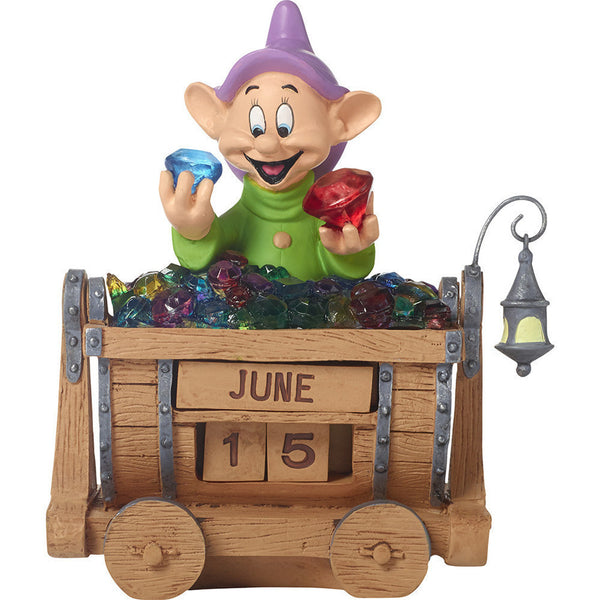 Precious Moments Disney - Dopey Snow White Perpetual Calendar 172710